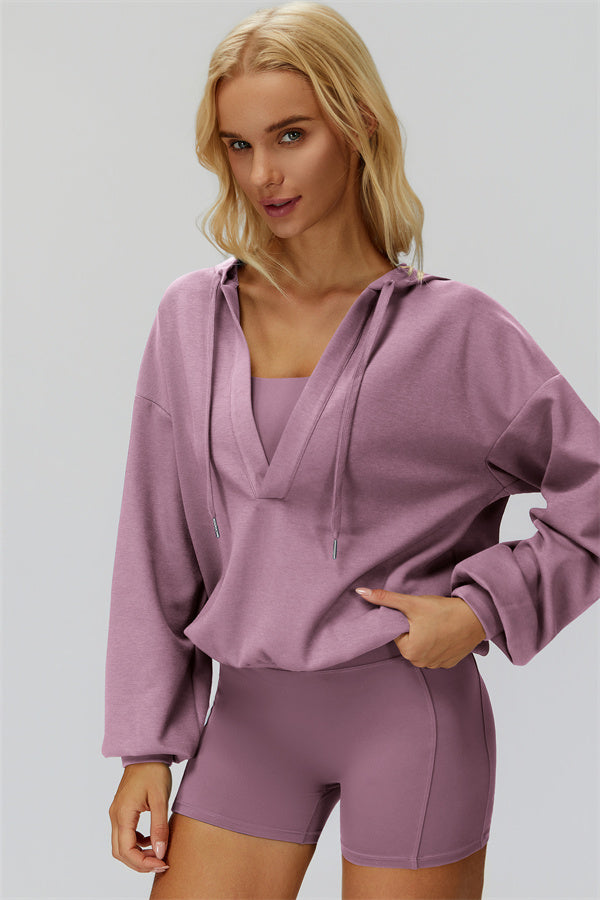 The Fyra V-Neck Hoodie