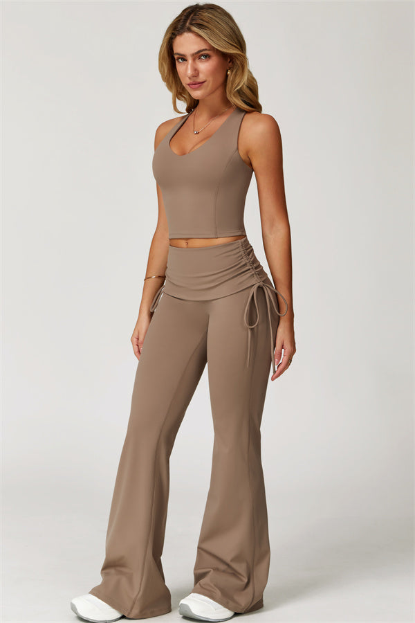 Alani V Top & Flared Folded Set