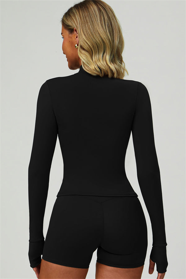 The Seraphine Jacket Sports Bra Shorts 3-Piece Set