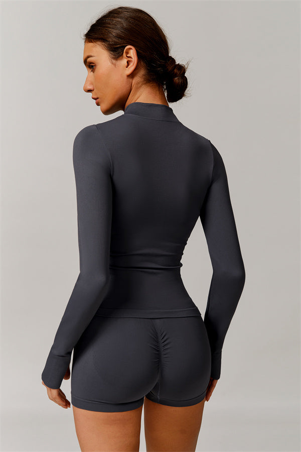 The Nova Luxe Jacket Shorts 2-Piece Set