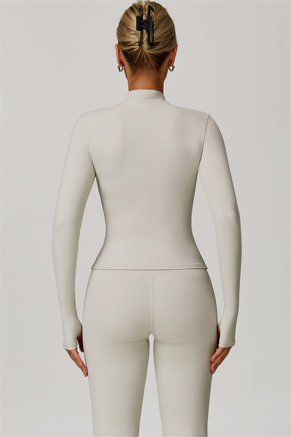 The Refresh Jacket Sports Bra Flared Leggings 3-Piece Set