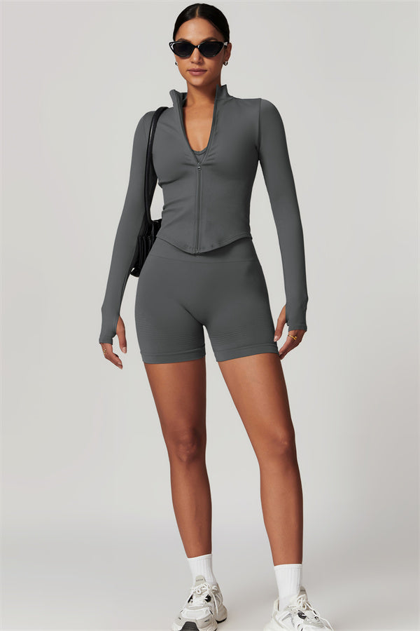 The Delight Jacket Shorts 2-Piece Set