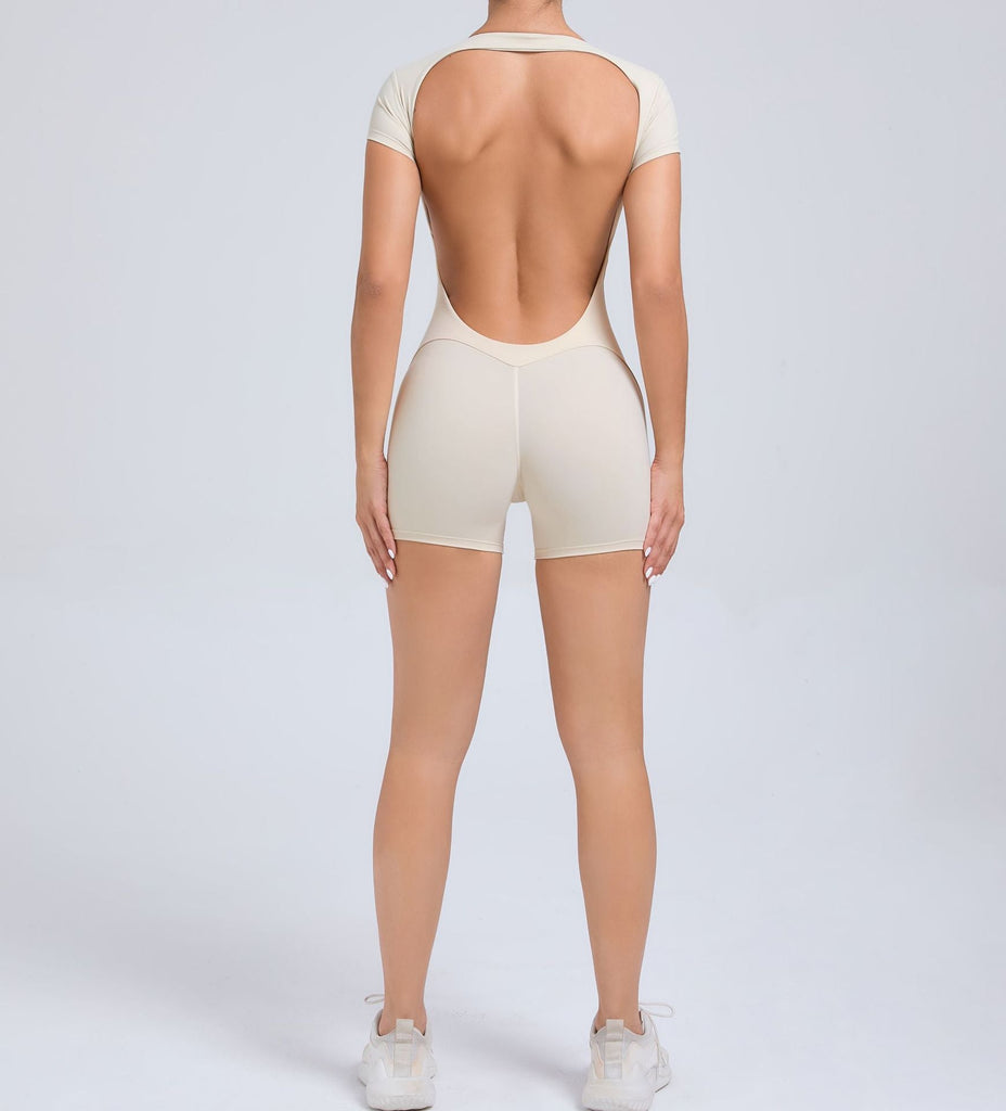 Nessa Open Back Romper