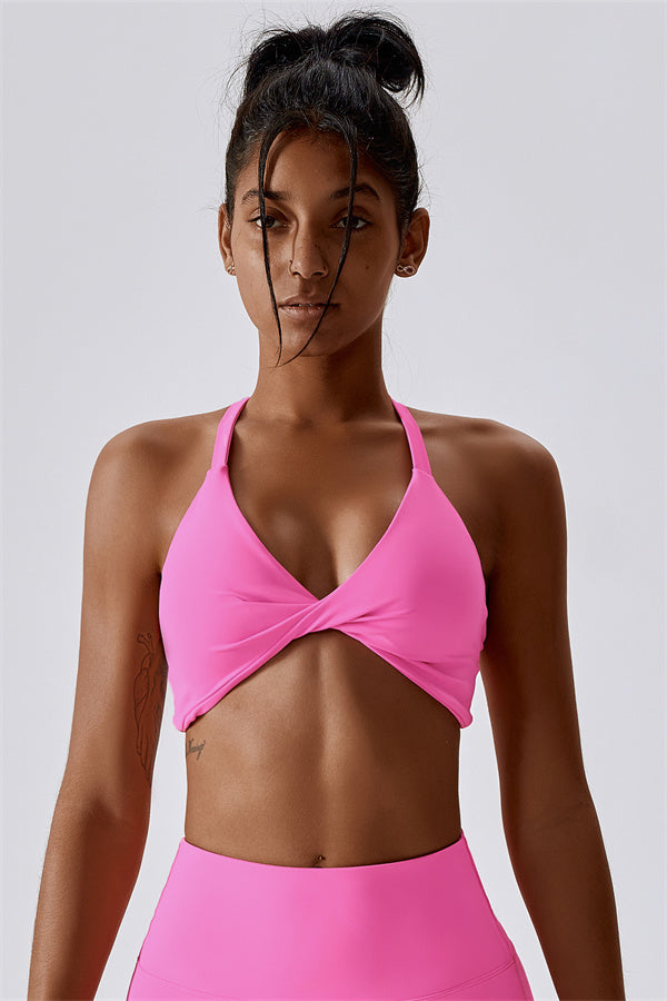 Emma Luciana Sports Bra Fuchsia