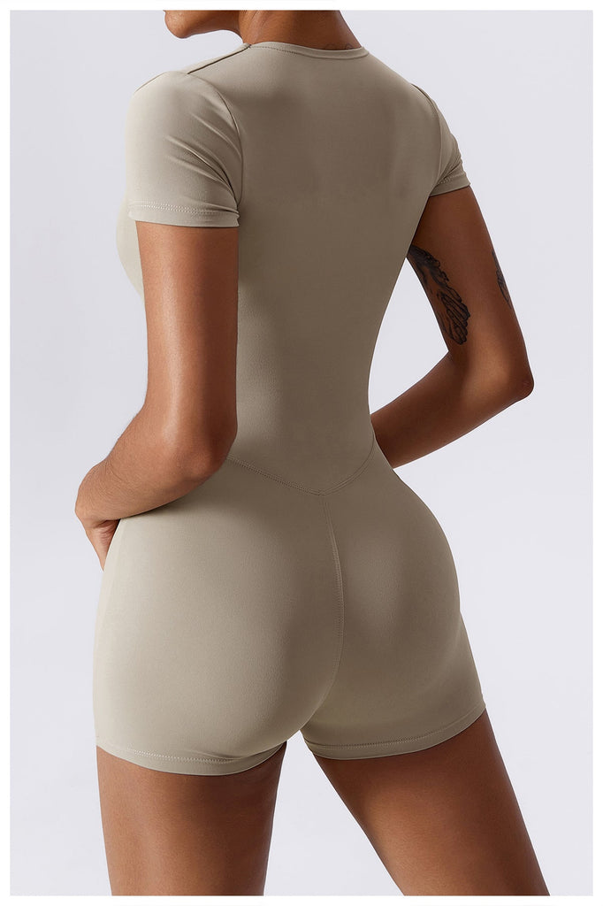 Square Double Lined Romper