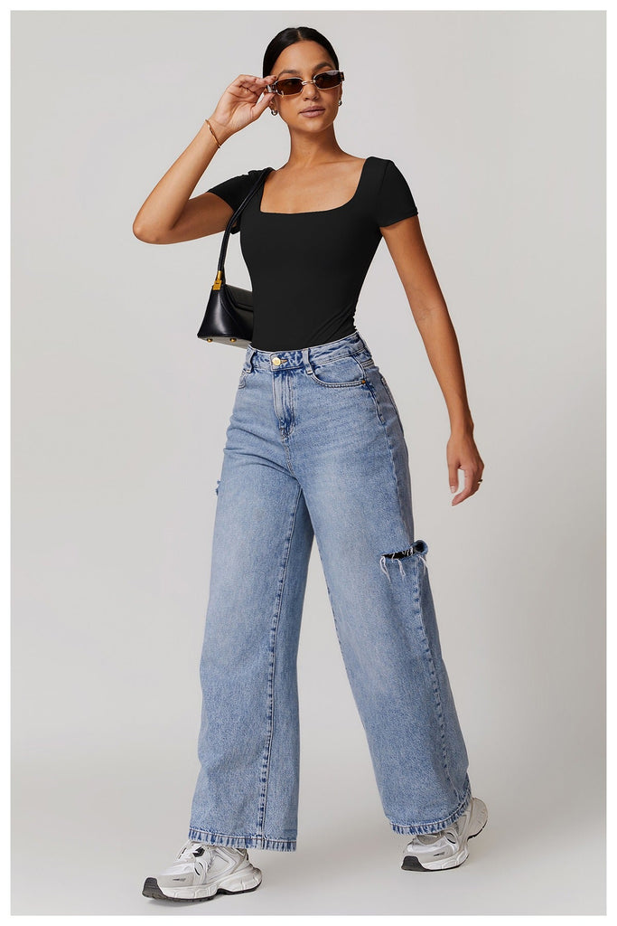 Emmeline Square Cut Bodysuit