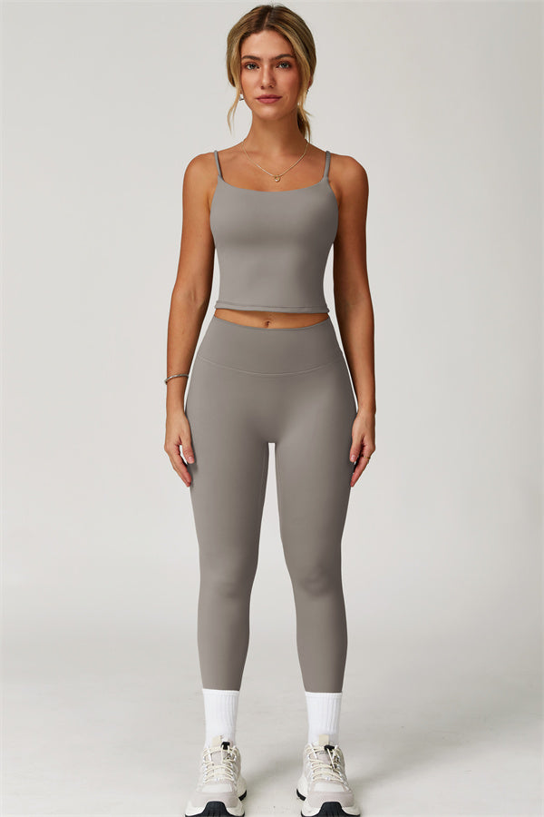 The Agile Crop Top Leggings 2-Piece Set