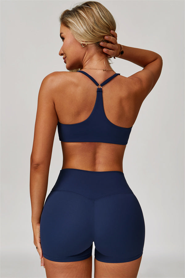 The Refresh Jacket Sports Bra Shorts 3-Piece Set