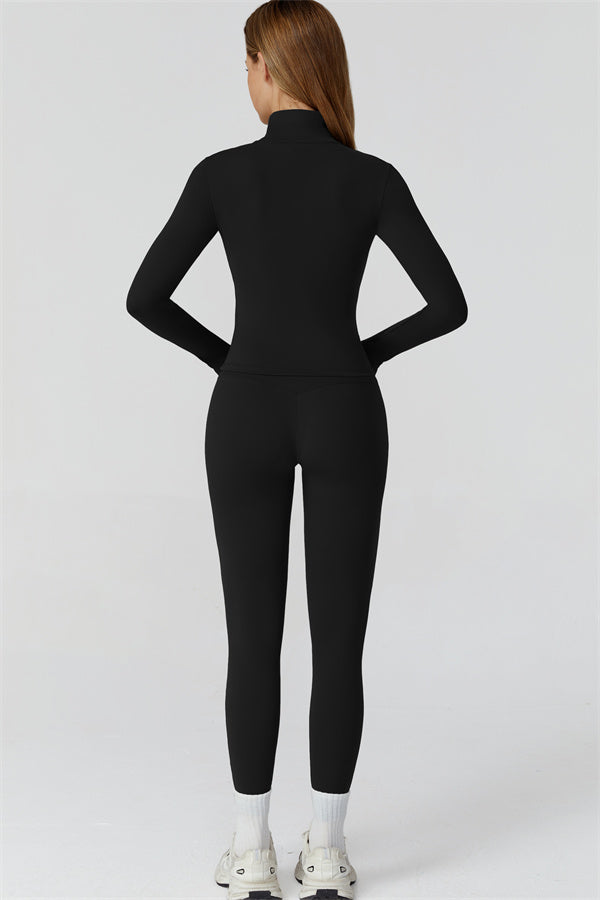 The Venus Zip Longsleeve Top