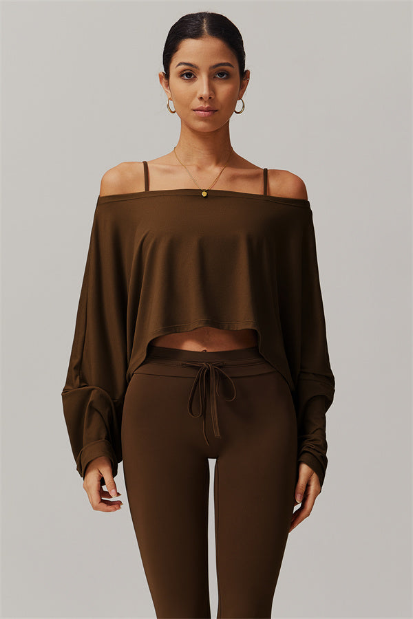 The Resonate Drift Cropped Pullover Leggings 2-Piece Set