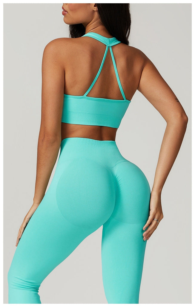 Avery Halter Top & Flared Set