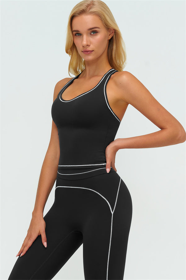 The Amara Crop Top Leggings 2-Piece Set