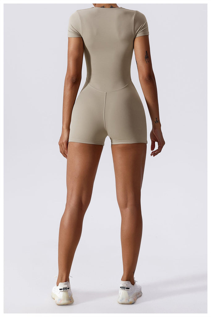 Square Double Lined Romper