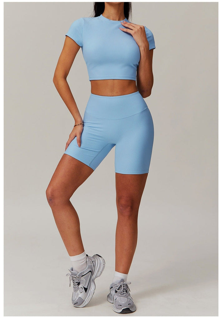 Casey T-Sleeve Top & Shorts Set