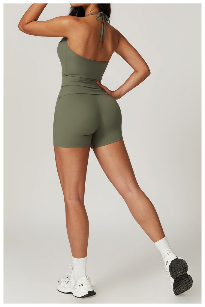 Ayla Halter Top & Shorts Set