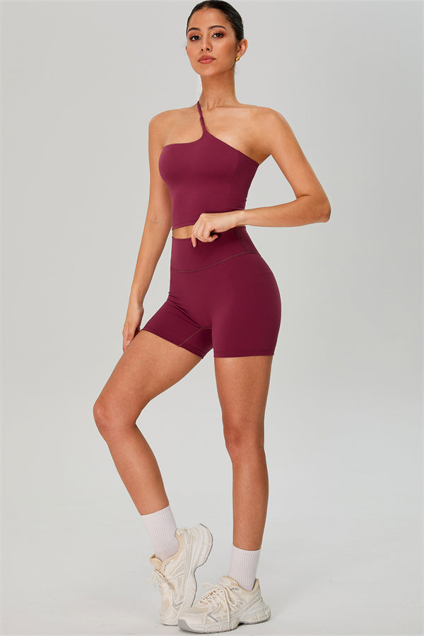 The Jewel One-Shoulder Crop Top