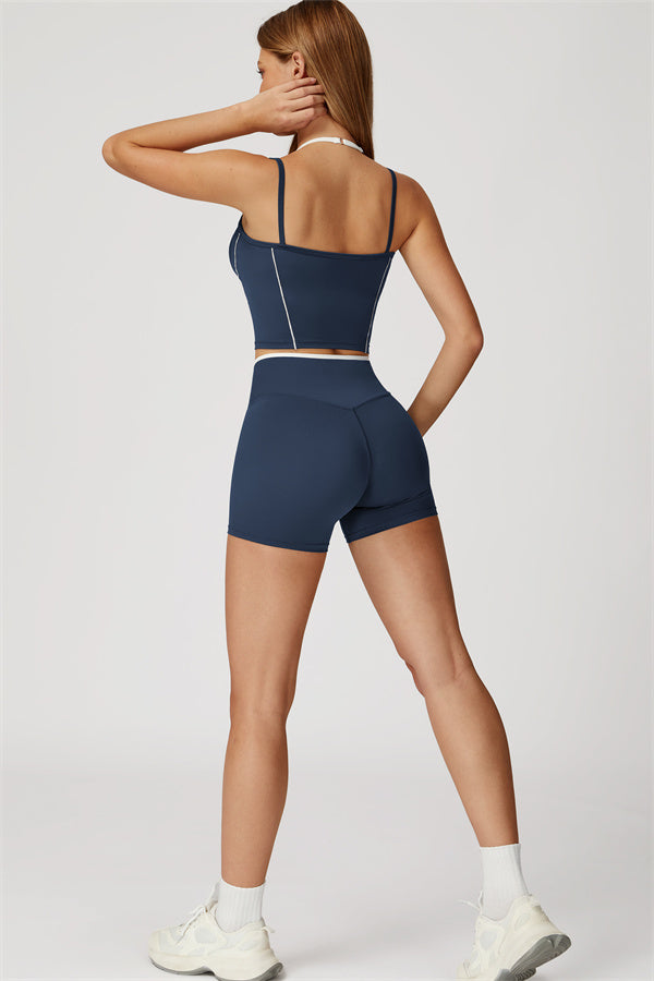 The Radiant Crop Top Shorts 2-Piece Set