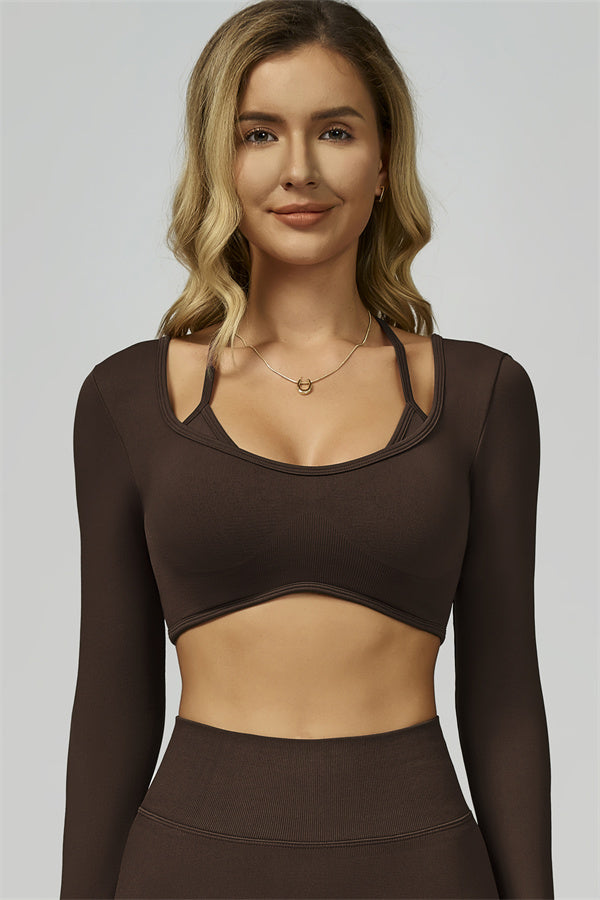 The Prime Long Sleeve Crop Top