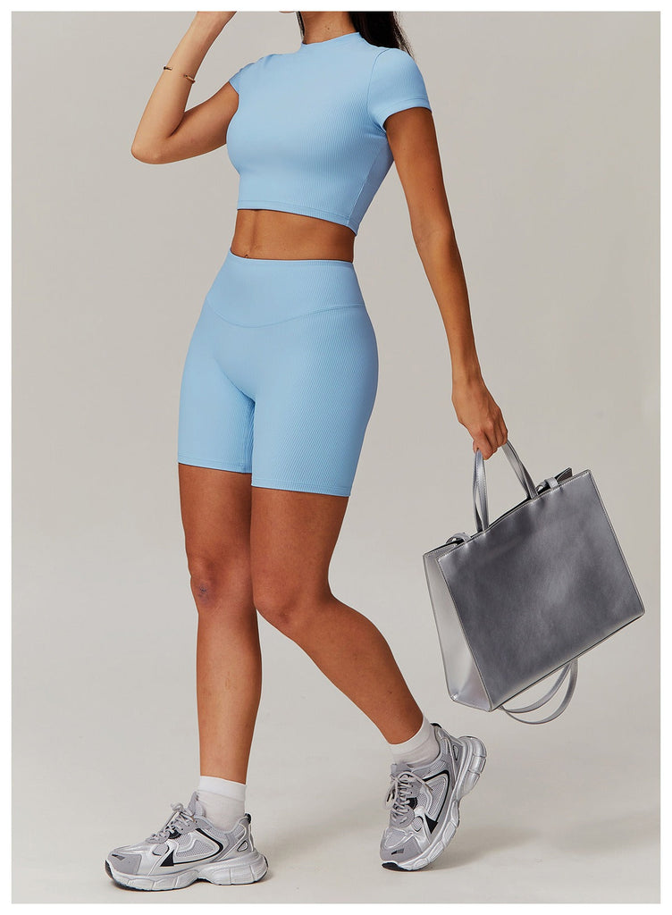 Casey T-Sleeve Top & Shorts Set