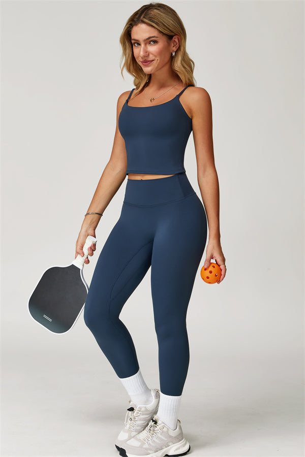 The Agile Crop Top Leggings 2-Piece Set