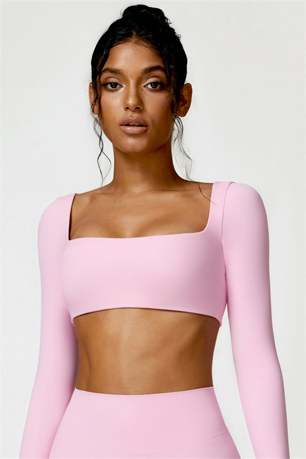 The Olivia Crop Top Vanilla