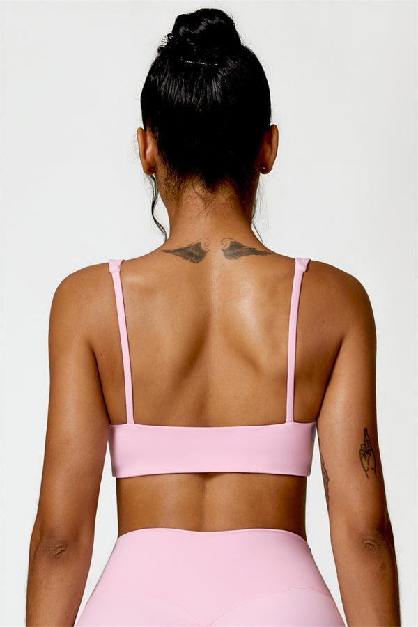 The Olivia Sports Bra Vanilla