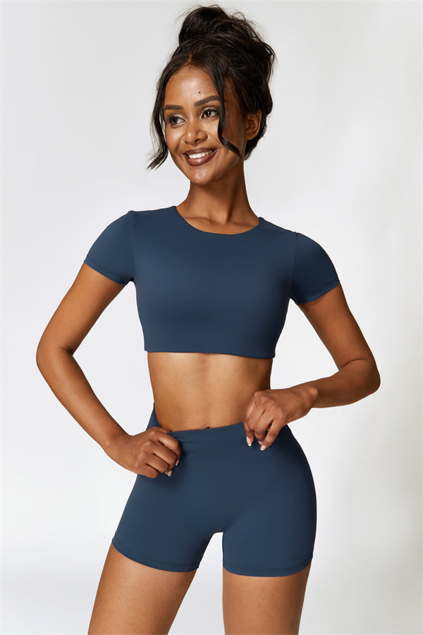 The Isabella T-shirt Shorts 2-Piece Set Rhino