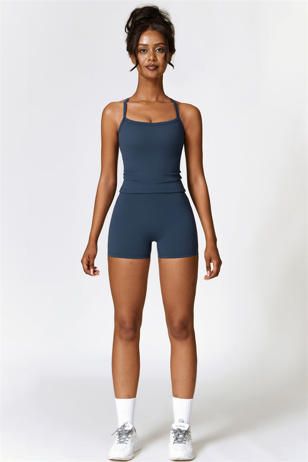 Athena Celeste Crop Vest