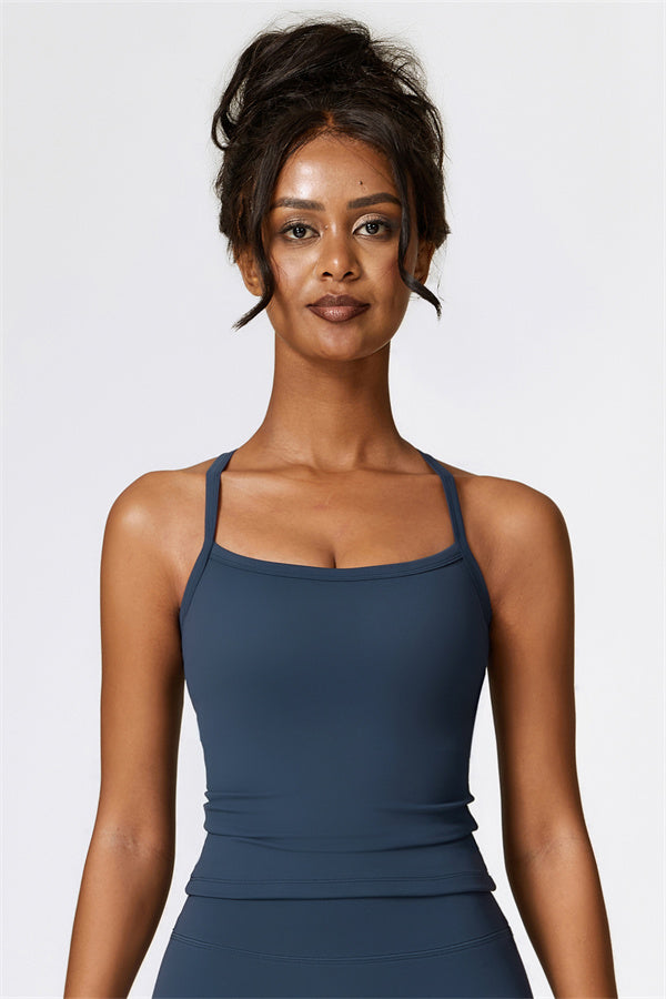 Athena Celeste Crop Vest