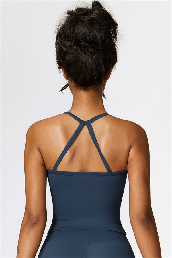 Athena Celeste Crop Vest Rhino