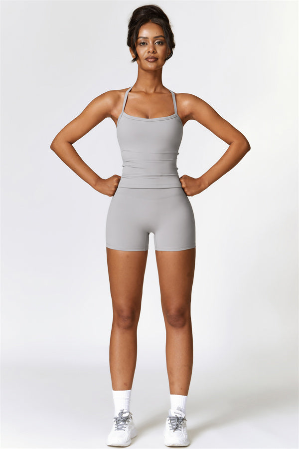 The Isabella Crop Top Shorts 2-Piece Set