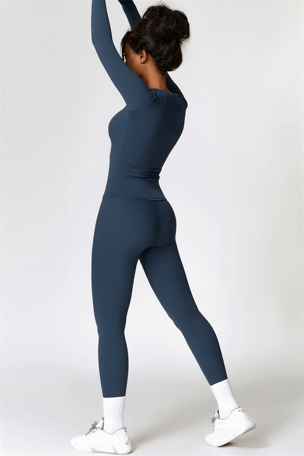 The Isabella Long Sleeve T-shirt Leggings 2-Piece Set
