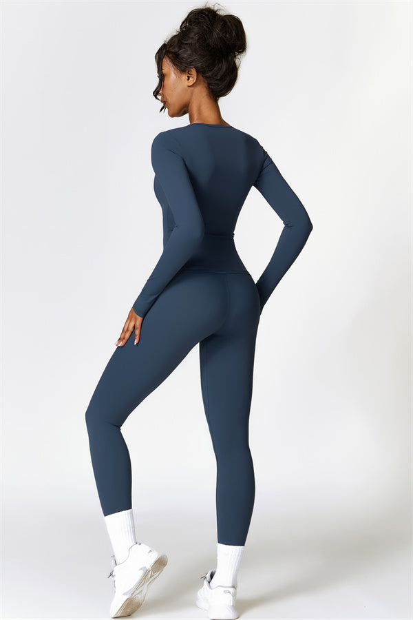 The Isabella Long Sleeve T-shirt Leggings 2-Piece Set