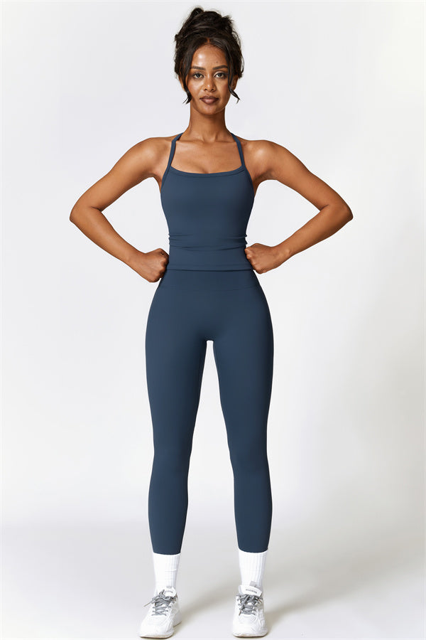 The Isabella Crop Top Leggings 2-Piece Set