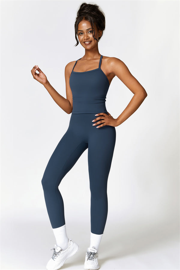 The Isabella Crop Top Leggings 2-Piece Set