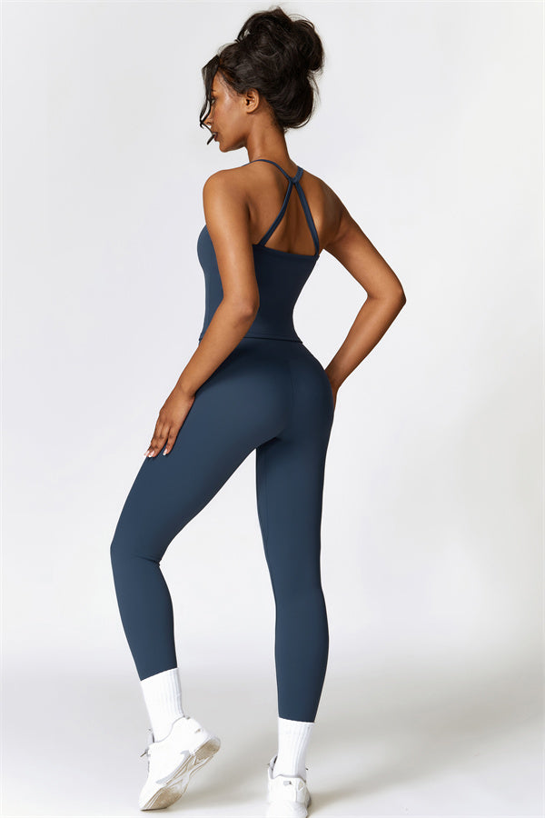 The Isabella Crop Top Leggings 2-Piece Set