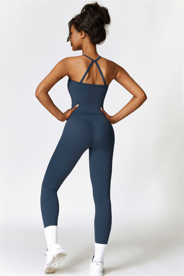 The Isabella Crop Top Leggings 2-Piece Set