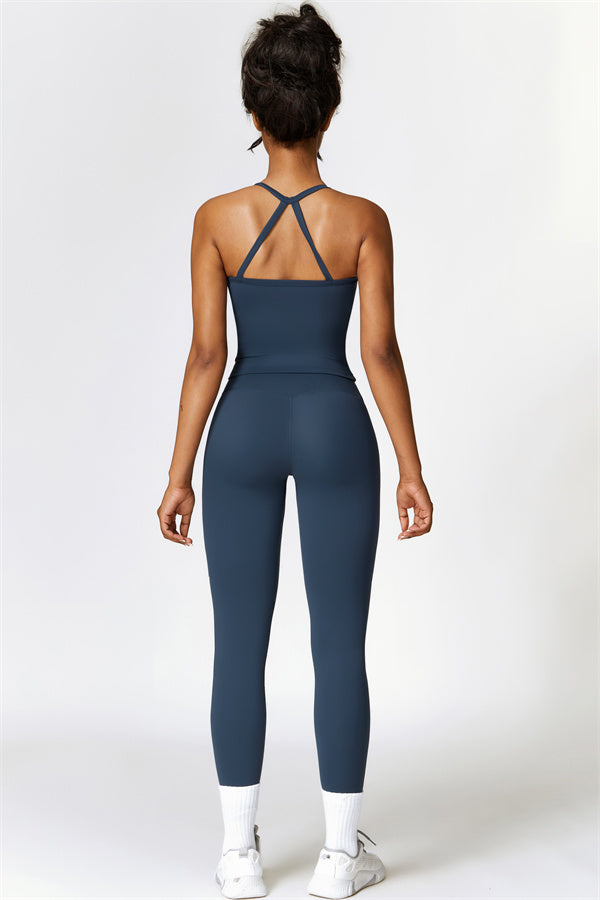 The Isabella Crop Top Leggings 2-Piece Set