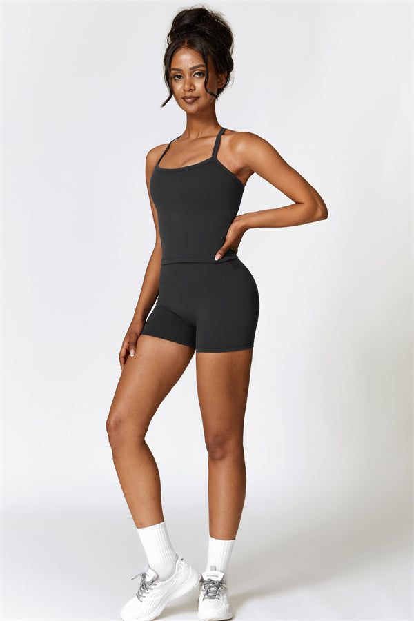 The Isabella Crop Top Shorts 2-Piece Set