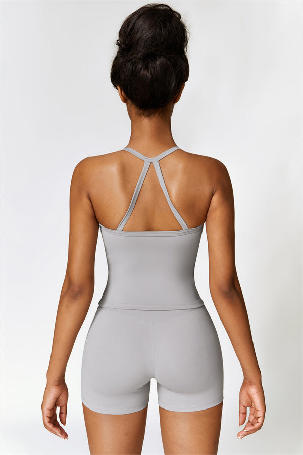 The Isabella Crop Top Shorts 2-Piece Set