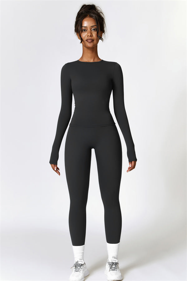 The Isabella Long Sleeve T-shirt Leggings 2-Piece Set