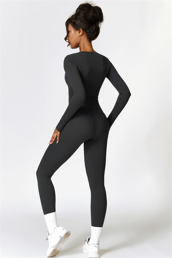 The Isabella Long Sleeve T-shirt Leggings 2-Piece Set