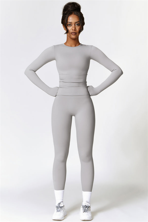 The Isabella Long Sleeve T-shirt Leggings 2-Piece Set