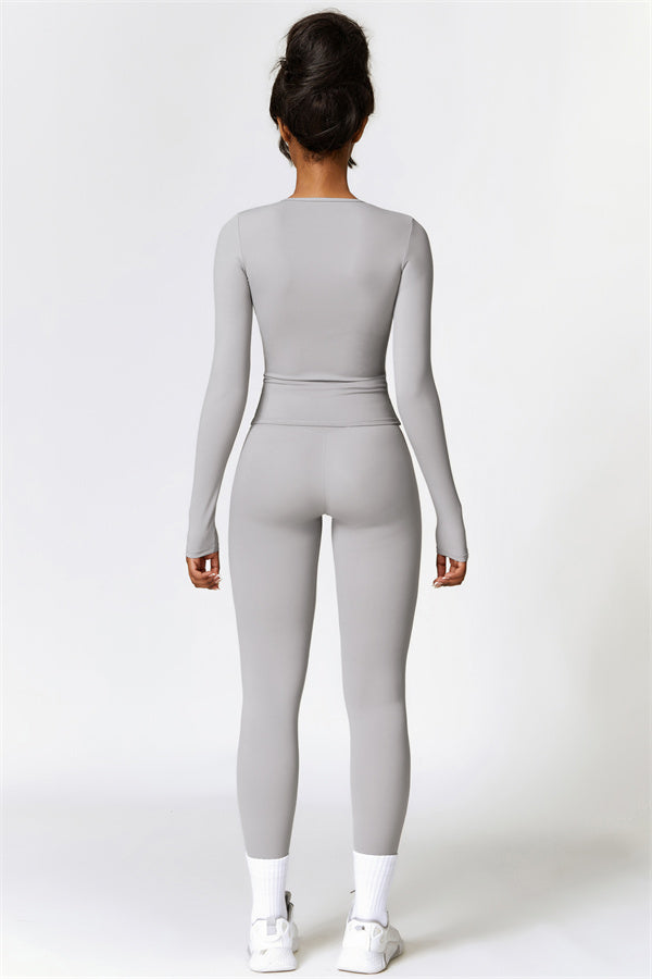 The Isabella Long Sleeve T-shirt Leggings 2-Piece Set