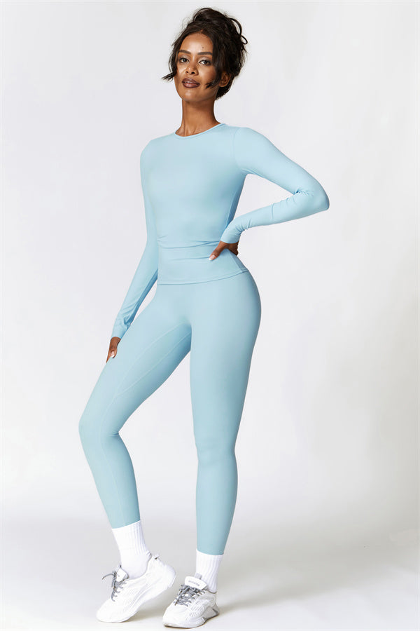 The Isabella Long Sleeve T-shirt Leggings 2-Piece Set