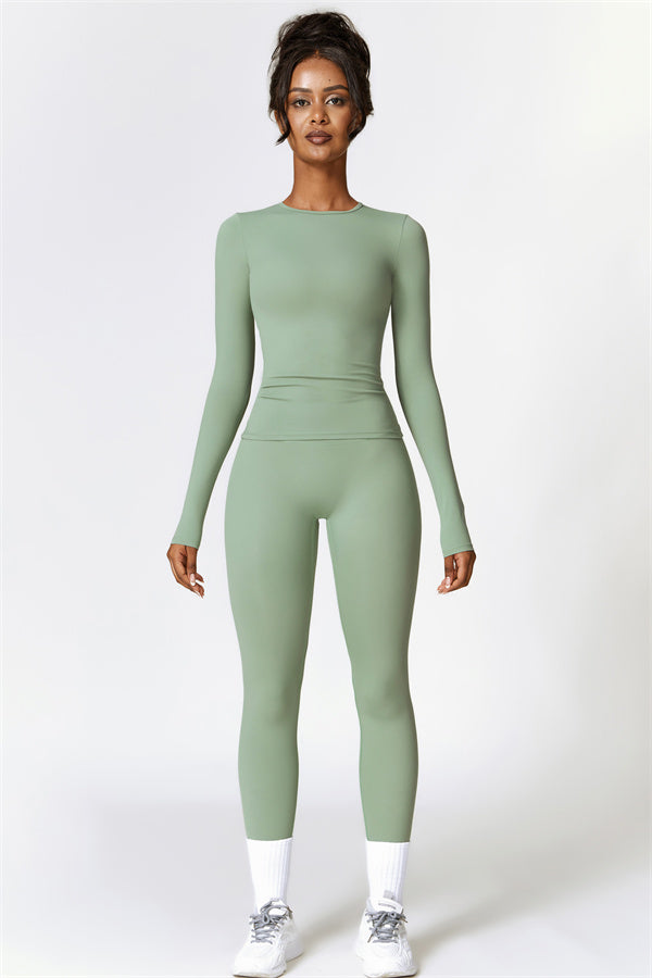 The Isabella Long Sleeve T-shirt Leggings 2-Piece Set