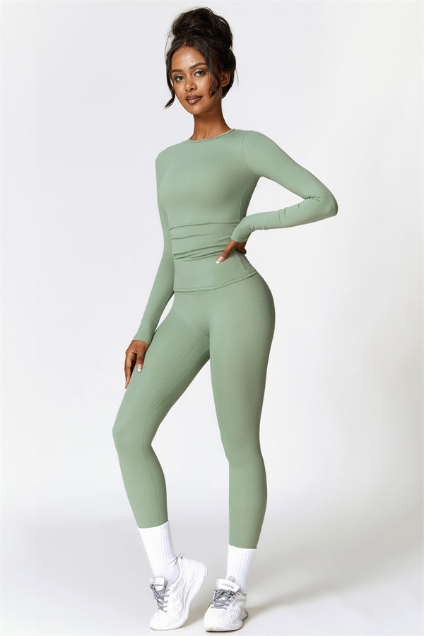 The Isabella Long Sleeve T-shirt Leggings 2-Piece Set