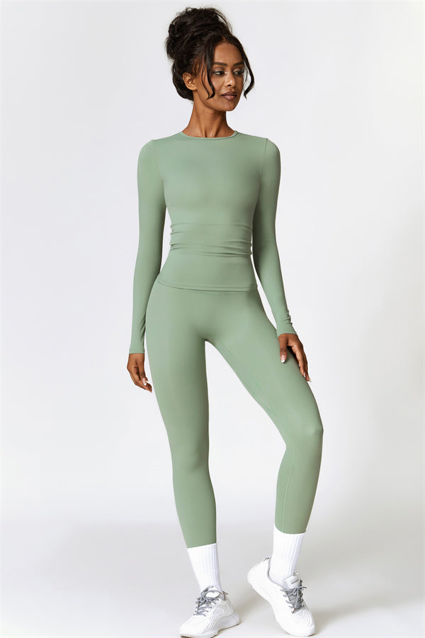 The Isabella Long Sleeve T-shirt Leggings 2-Piece Set