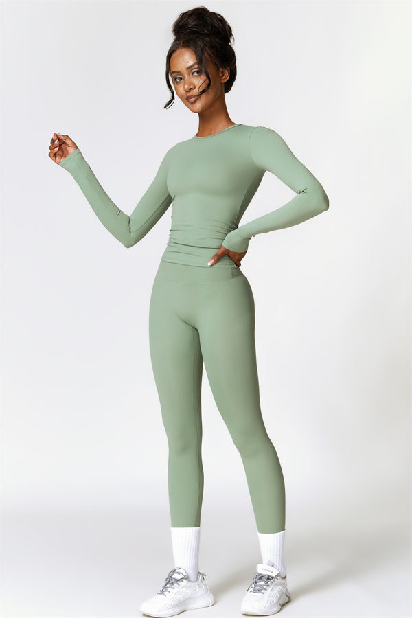 The Isabella Long Sleeve T-shirt Leggings 2-Piece Set