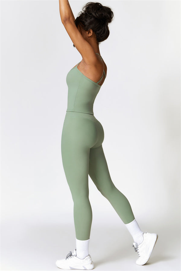 The Isabella Crop Top Leggings 2-Piece Set